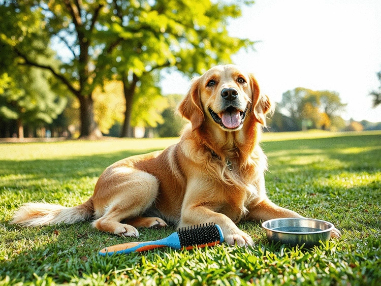 Toilettage canin en été à Reims
