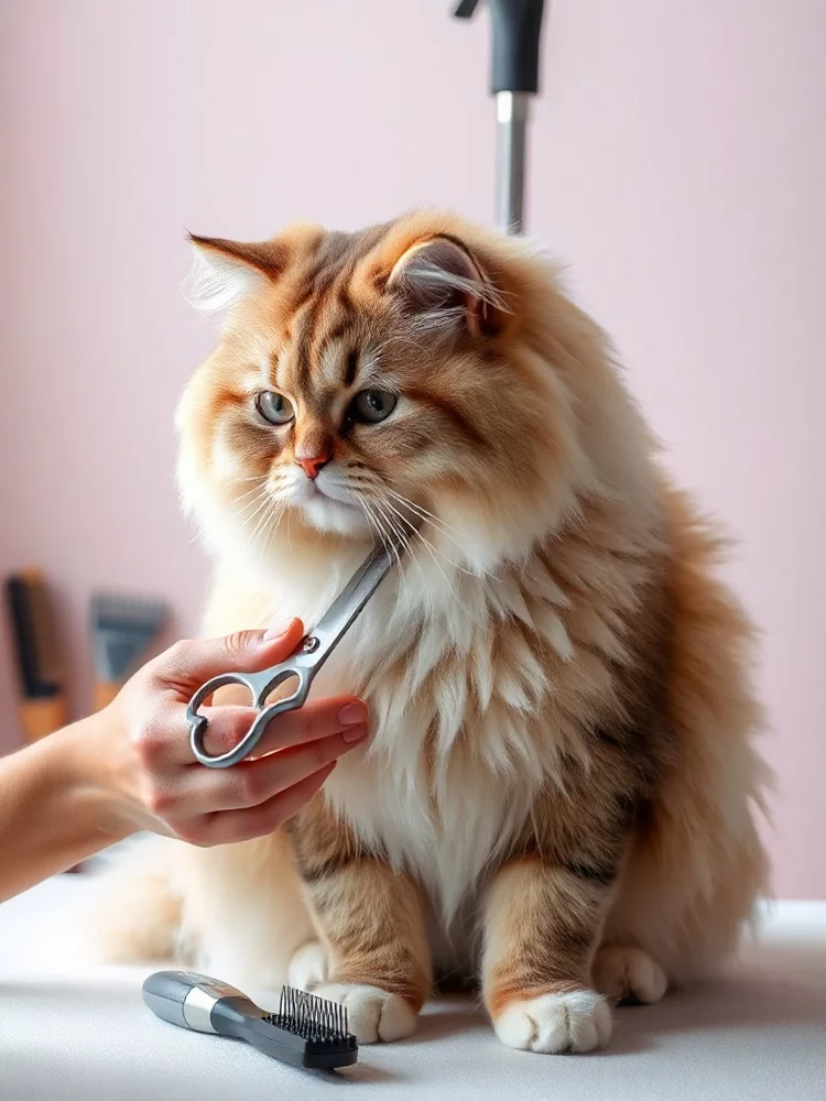 Préparer le toilettage de votre chat