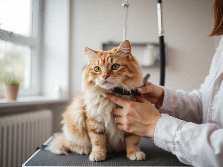 Toilettage chat Reims : gérer le stress et la peur lors de la séance