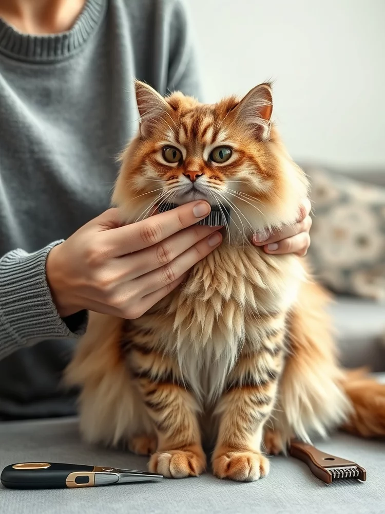 Toilettage de chats à domicile
